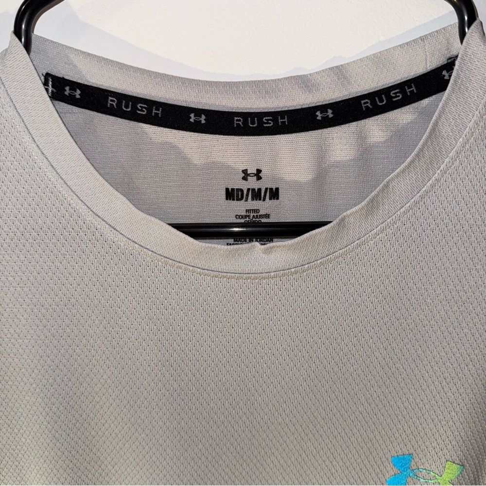 Under Armour Size MD Rush Seamless SS Tee - Picture 2 of 9